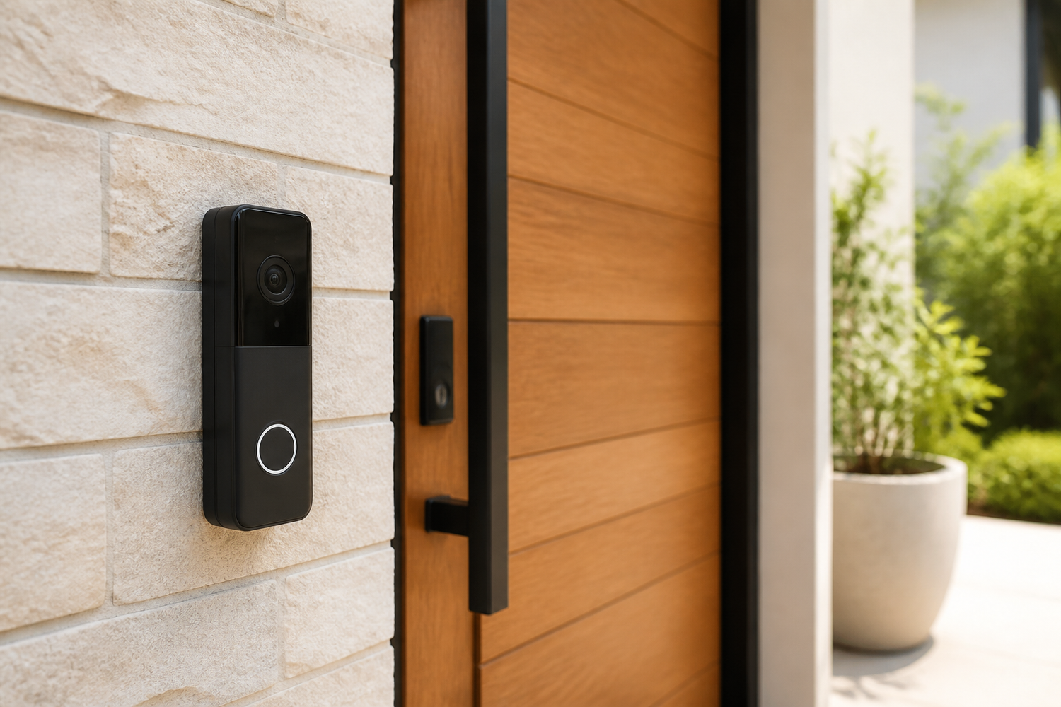 Battery Doorbell 2K plus (Newest Model), Retinal 2K with Wide-Angle Video, up to 6X Enhanced Zoom, Night Vision, and Quick Release Battery Pack, Nickel Silver