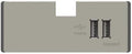 adorne Legrand Under-Cabinet USB Outlet Module in Titanium by adorne