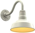 Steel Lighting Co. Hawthorne Barn Light | Outdoor Wall Mounted | 8 inch Dome | by SteelLightingCo
