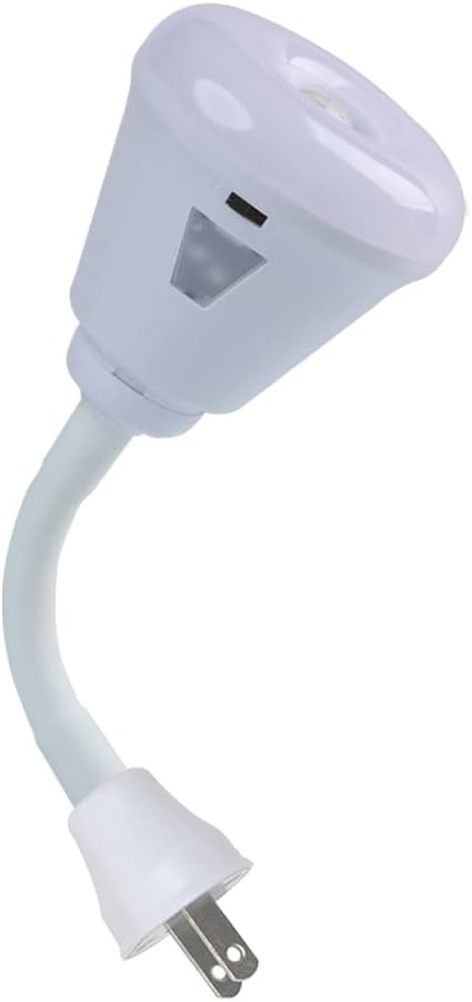 Plug-in Motion Sensor Night Light, LED Infrared Sensor 6W Light, AC 85-265V PIR by eyesfon