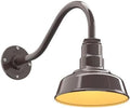 Steel Lighting Co. Hawthorne Barn Light | Outdoor Wall Mounted | 8 inch Dome | by SteelLightingCo