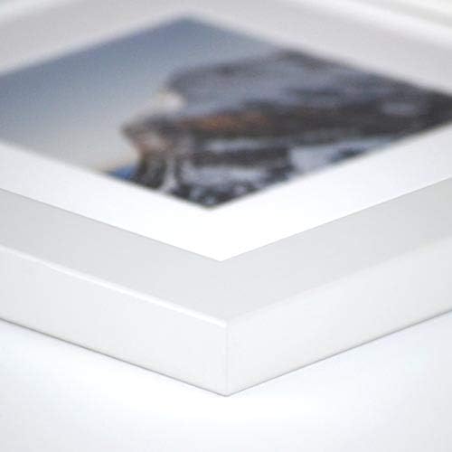 Frame It Easy 33 x 36 White Wood Frame - Image 3