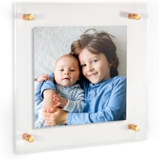 ArtToFrames 14x14 Inch Double Panel Floating Acrylic Picture Frame comes by ArtToFrames