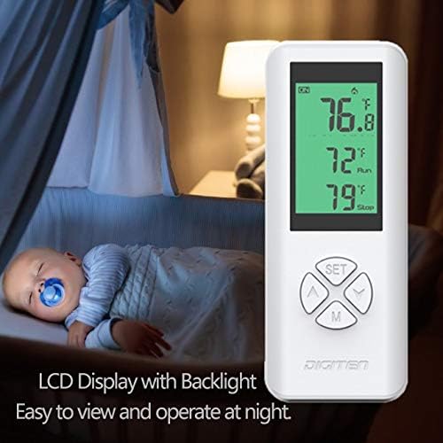 SENSTREE DIGITEN Wireless Temperature Controller, Remote Control Detect Temp - Image 4