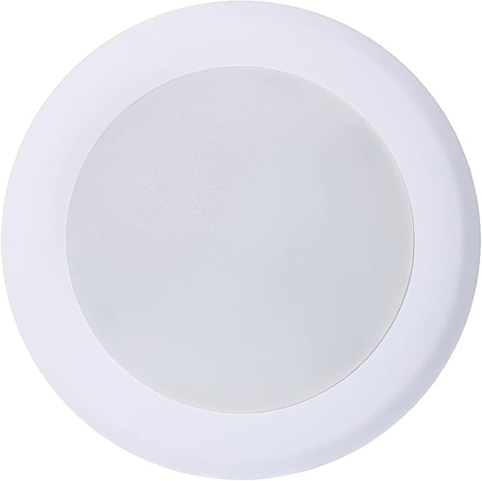 TOPELER 6Inch LED Disk Light, 15W Dimmable Surface Flush Mount Ceiling Light by TOPELER