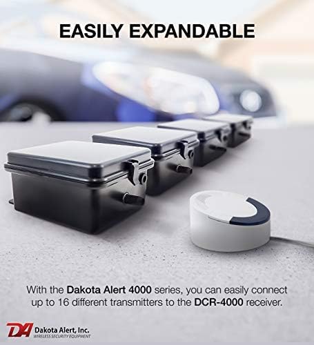 Dakota Alert Wireless Receiver- DCR-4000 Up to 1 Mile Operating Range - Image 4