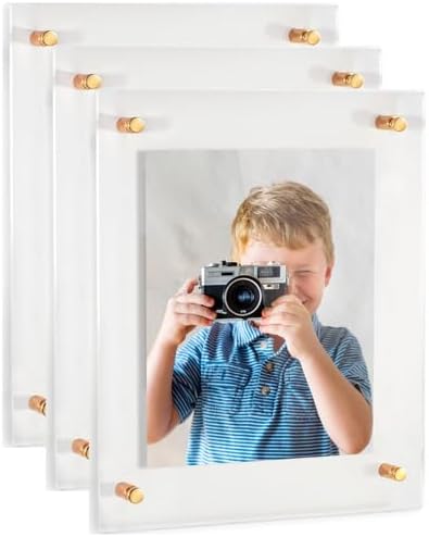 ArtToFrames 22x28 Inch Double Panel Floating Acrylic Picture Frame comes by ArtToFrames