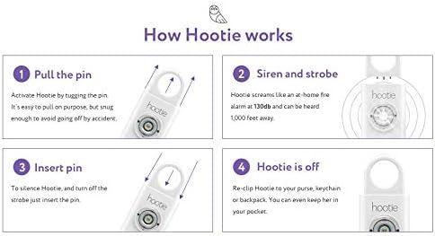 Hootie Personal Safety Alarm, Personal Alarms - Image 5