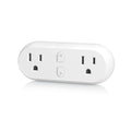 HBN Smart Plug 15A, WiFi&Bluetooth Outlet Extender Dual Socket Plugs Works by HBN