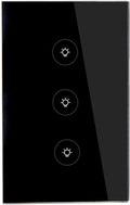 WiFi Smart Wall Touch Light Switch Glass Panel Wireless Remote Control by by MOES