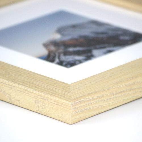 Frame It Easy 33 x 15 Wheat Wood Frame - Image 3