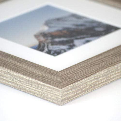 Frame It Easy 33 x 14 Rustic Gray Wood Frame - Image 3