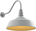 Steel Lighting Co. Large Outdoor Barn Light | Gooseneck Light Fixture | Made in by SteelLightingCo