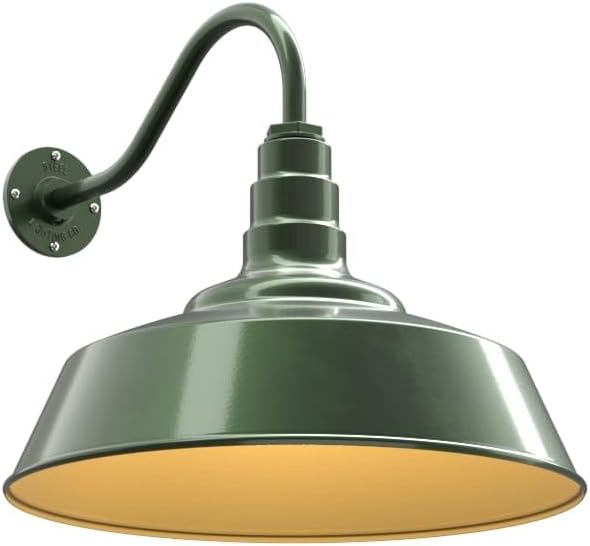 Steel Lighting Co. Large Outdoor Barn Light | Gooseneck Light Fixture | Made in by SteelLightingCo