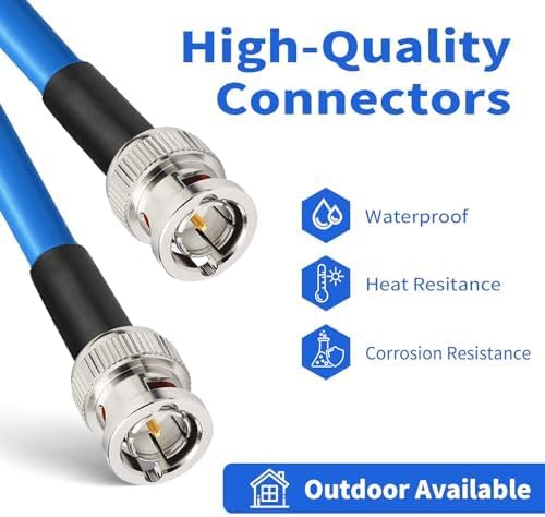 Superbat SDI Cable BNC Cable 3G/6G/12G，10FT/15FT/30FT/50FT/100FT/200FT - Image 3
