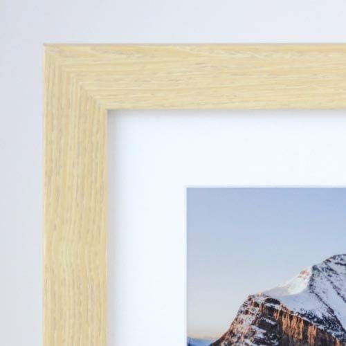 Frame It Easy 33 x 39 Wheat Wood Frame - Image 2