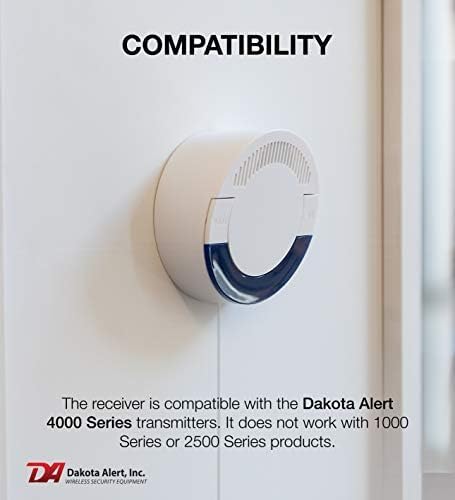 Dakota Alert Wireless Receiver- DCR-4000 Up to 1 Mile Operating Range - Image 6
