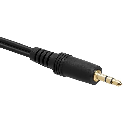 Cmple - [5 Pack 3.5mm Mini Plug to 2 RCA Jack Gold Plated Y Adapter, 3.5mm Male - Image 4