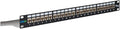ICC 24-Port CAT6A Keystone Shielded 1U Patch Panel by ICC