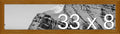 Frame It Easy 33 x 8 Hazel Wood Frame by FrameItEasy