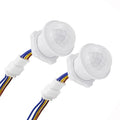 Scpopfer 2Pack Motion Sensor Light Switch 100-240V 40W PIR Human Body Activated by Scpopfer