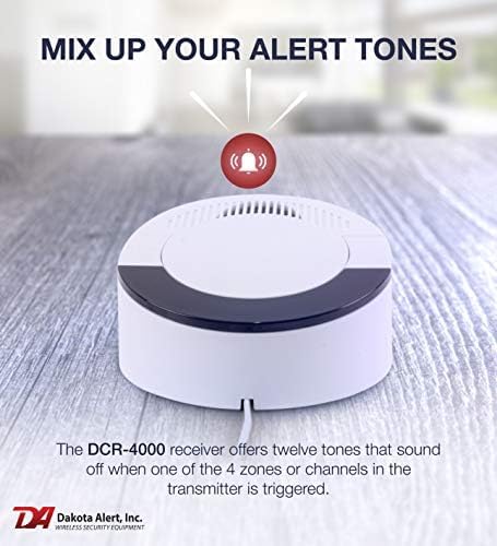 Dakota Alert Wireless Receiver- DCR-4000 Up to 1 Mile Operating Range - Image 5