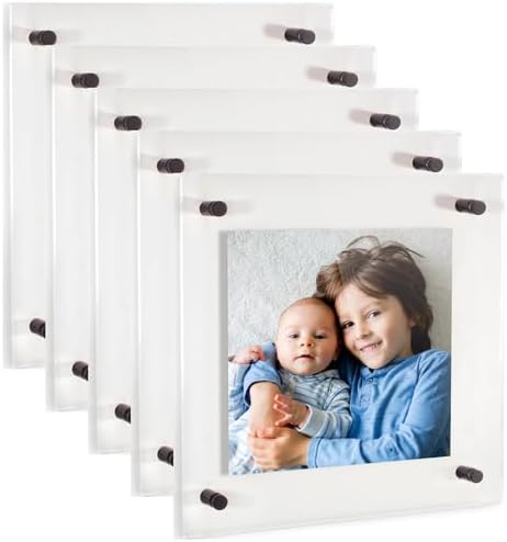 ArtToFrames 20x20 Inch Double Panel Floating Acrylic Picture Frame comes by ArtToFrames
