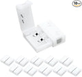 LightingWill 10pcs Pack Strip to Strip Unwired Gapless Solderless Snap Down by LightingWill