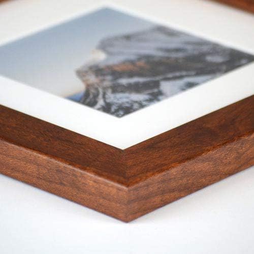 Frame It Easy 33 x 42 Russet Wood Frame - Image 3