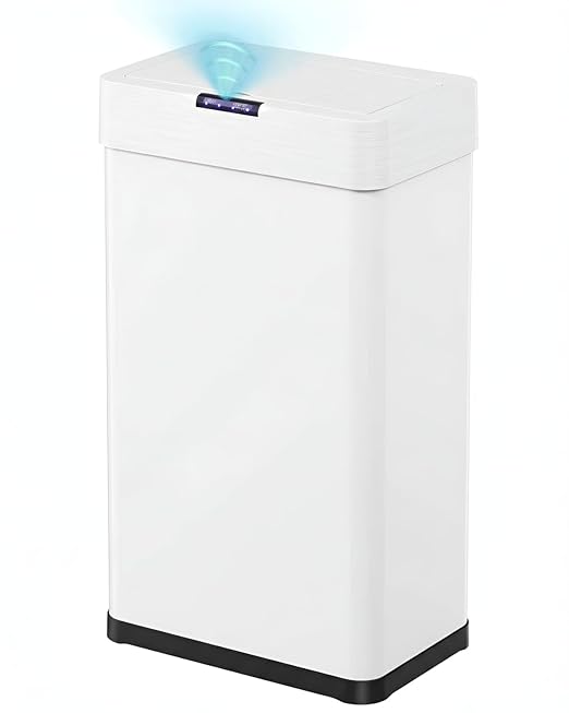 TLSUNNY 16 Gallon Motion Sensor Trash Can, Touchless Automatic Garbage Can by TLSUNNY