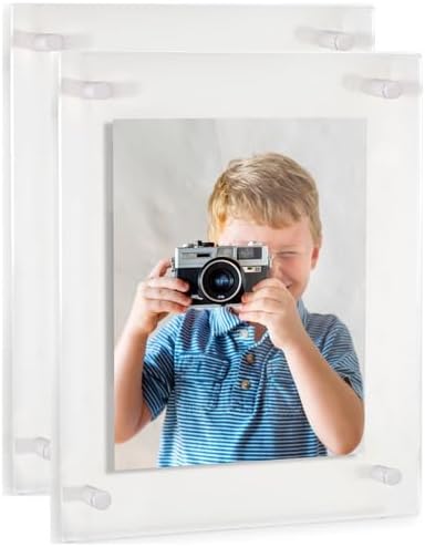 ArtToFrames 18x22 Inch Double Panel Floating Acrylic Picture Frame comes by ArtToFrames
