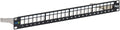 ICC 24-Port Blank Keystone Shielded 1U Patch Panel by ICC