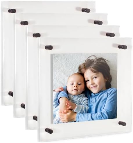 ArtToFrames 24x24 Inch Double Panel Floating Acrylic Picture Frame comes by ArtToFrames