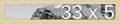 Frame It Easy 33 x 5 Wheat Wood Frame by FrameItEasy