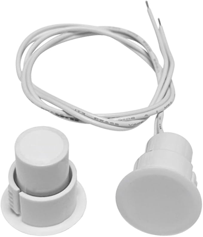 5 Sets Flush Mounted 3/4" Door Magnetic Contacts Alarm Switch Sensor NC Type - Image 8
