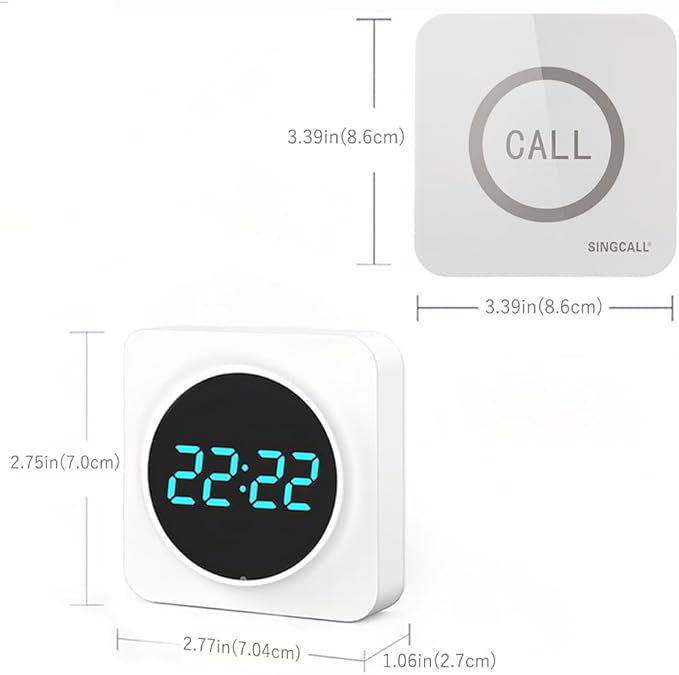 SINGCALL Restaurant Pager System Waiter Calling System Pagers and Beepers - Image 5