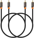 FosPower Digital Audio Coaxial Cable Premium S/PDIF RCA Male to RCA Male by FosPower