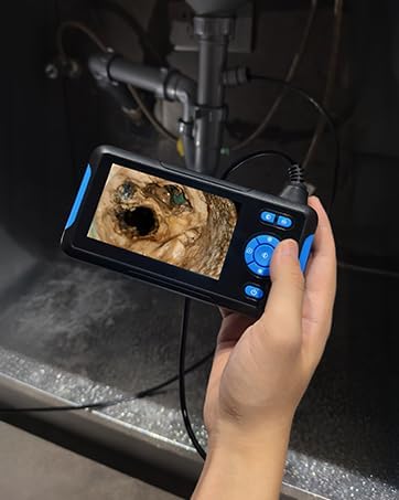 T TAKMLY Endoscope Camera with Light, Dual Lens 1080P Industrial Borescope with - Image 8