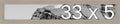 Frame It Easy 33 x 5 Rustic Gray Wood Frame by FrameItEasy