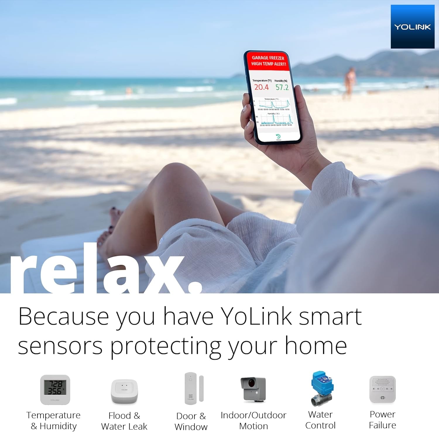 Lora Smart Door & Window Sensor: up to 1/4 Mile Open-Air Range, Door Left-Open Reminders, up to 5 Year Battery Life, Alexa, IFTTT, Home Assistant, Home Security, Hub Required