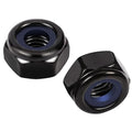 MewuDecor 3/8-16 Nylon Insert Hex Lock Nuts Locknuts, 304 Stainless Steel 18-8 by MewuDecor+Fastener