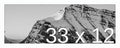 Frame It Easy 33 x 12 White Wood Frame by FrameItEasy