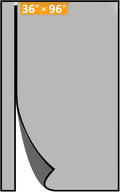 Yotache Reversible Left Right Side Opening Tall Magnetic Screen Door Fits Door by yotache