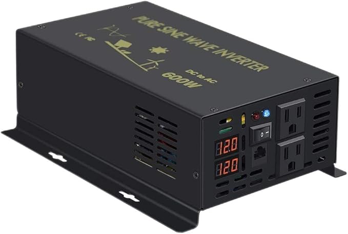 WZRELB 600W 12V 120V Pure Sine Wave Power Inverter by WZRELB