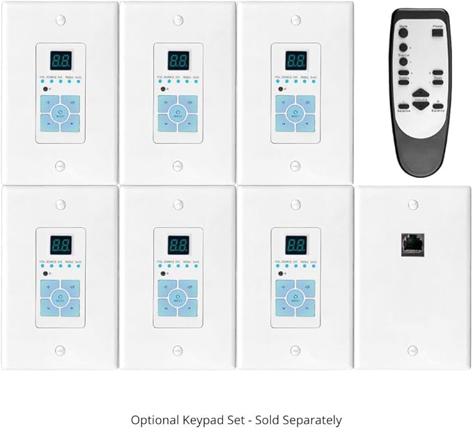OSD Audio Nero Max12: 6-Zone, 6-Source Amplifier 80W Power, App Integration - Image 9