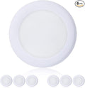 TOPELER 6'' Dimmable Flush Mount Ceiling Light, 15W Low Profile Surface Mount by TOPELER