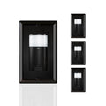 ECOELER Black PIR Motion Sensor Light Switch, Occupancy Motion Detector Switch by ECOELER