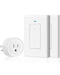 Remote Control Outlet Plug, WILAWELS Wireless Light Switch, On Off Remote by Wilawels