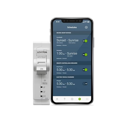 Leviton LB120-DST 2nd Gen Smart Circuit Breaker by Leviton
