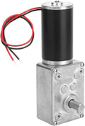 Reversible Gear Motor, DC 24V 8mm Shaft Gear Motor High Torsion Metal by Following